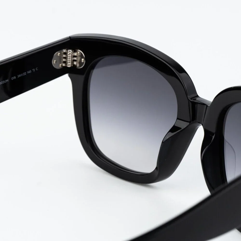 Celine 3 DOTS Women Sunglasses Black Grey Gradient Cl4002UN 01B NEW AUTHENTIC - Picture 7 of 13